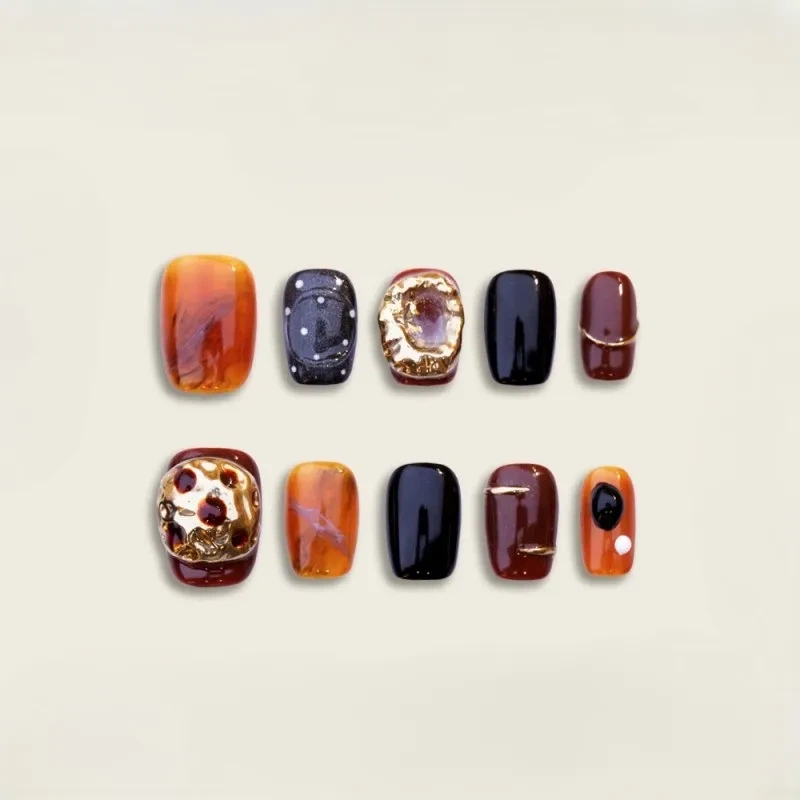 Custom Handmade Press On Nails Design