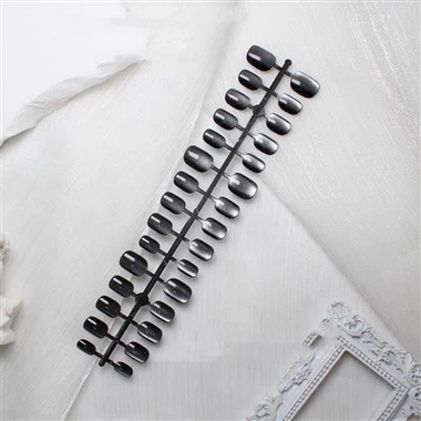 How to make squoval press - on nails look more professional?